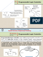 Programmable Logic Controller: Assistant Professor Me, Ruet