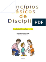 Princípios Básicos de Disciplina