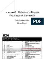 DEMENTIA: Alzheimer's Disease and Vascular Dementia: Christian Kamallan Neurologist