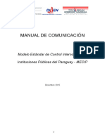 MANUAL de COMUNICACION Intitucional Como Ejemplo