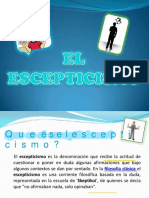 Escepticismo Diapositivas