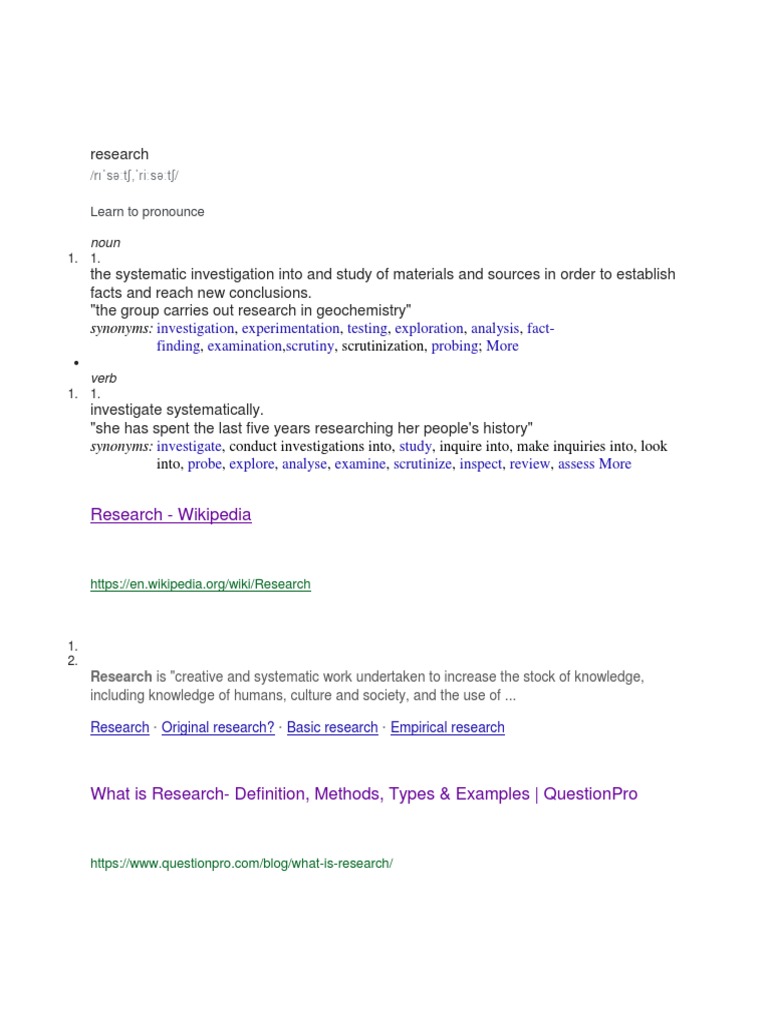 R&D On Words | PDF