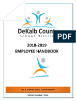 Employee Handbook 2018-2019