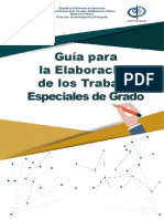 Guia para La Elaboracion de Trabajos de Grado