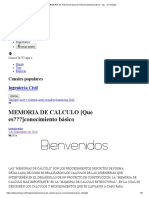 MEMORIA DE CALCULO [Que es___]conocimiento básico - Ing... en Taringa!.pdf
