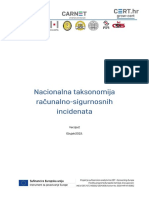 Nacionalna Taksonomija Računalno Sigurnosnih Incidenata