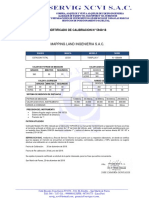 N 5940 Certificado de Calibracion Esta Leica