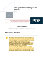 Notes From "ESV Systematic Theology Bible Articles"