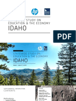 HP IBE Statewide Study On Education and The Economy