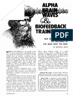 Brain Waves and Biofeedback Training