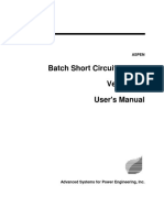 Batch Short Circuit Users Manual