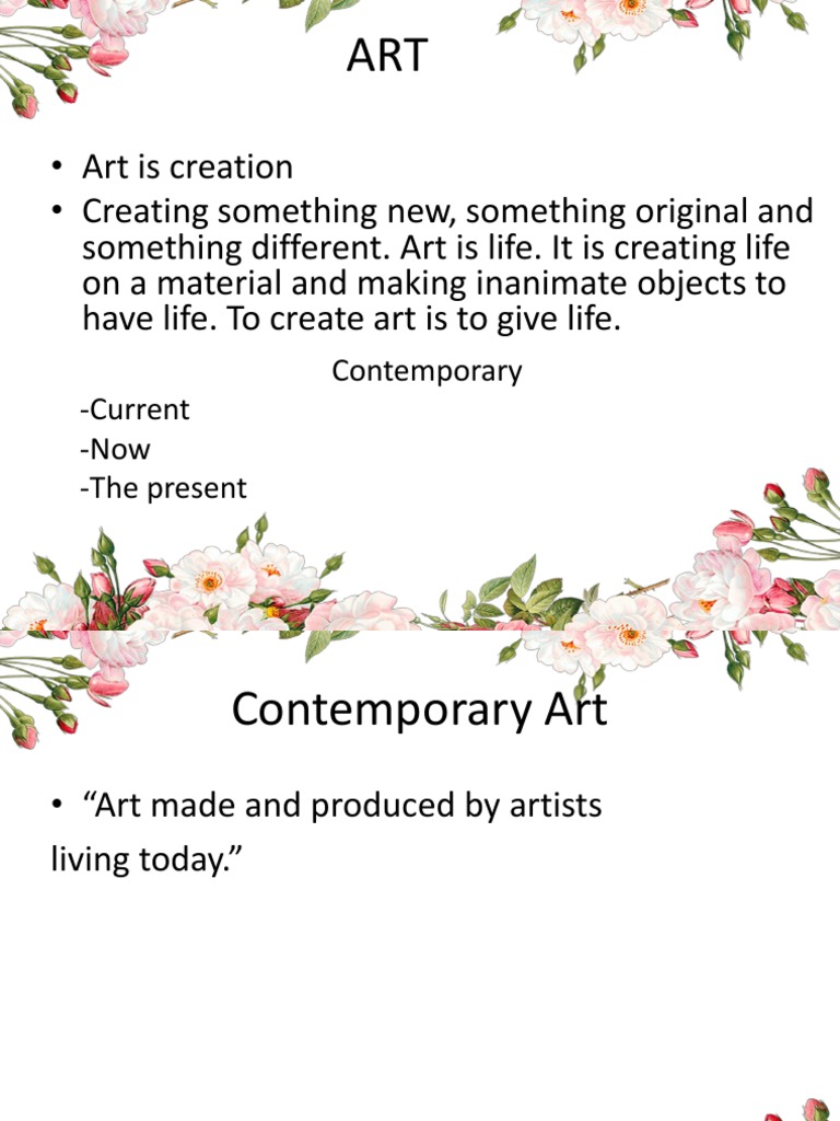 Contemporary Art PDF Symmetry Contemporary Art