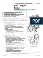 Limpieza Segura Despues de Usar Pesticidas