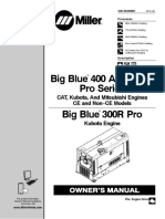 Manual Miller Big Blue 400 Puesta A Tierra