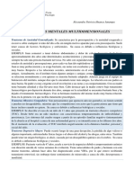 Trastornos mentales multidimensionales: Ansiedad, obsesivo-compulsivo y depresión