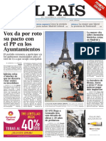 El País, Portada 26-6-19