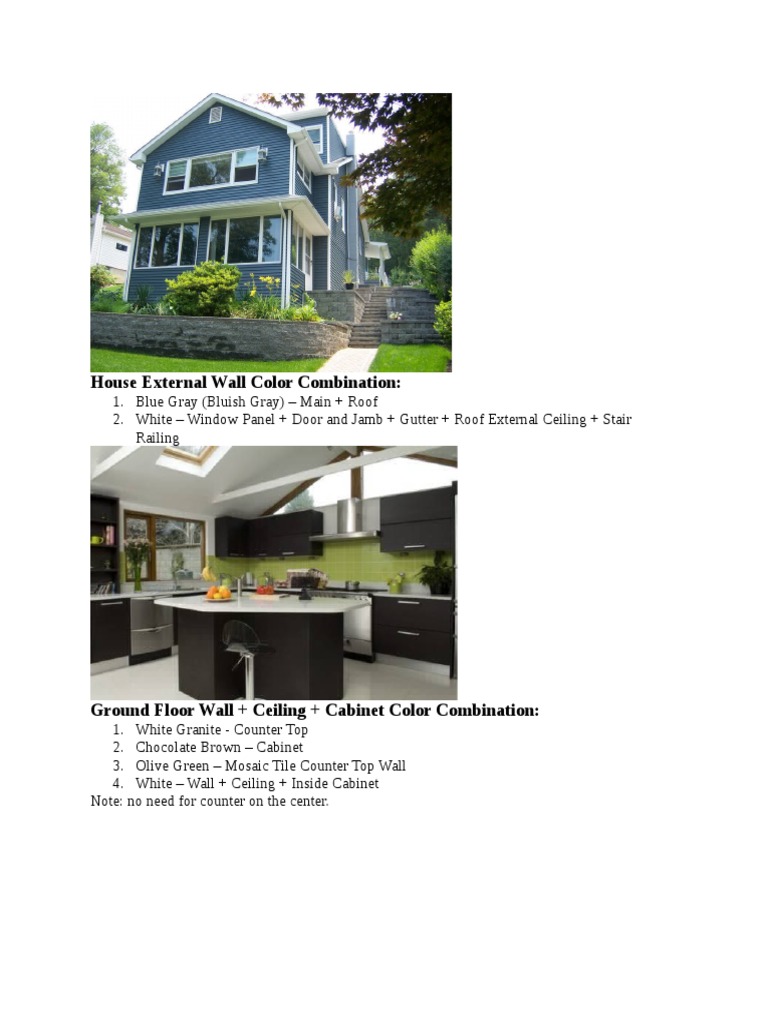 House Color Combination