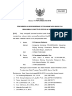 Putusan MK Pilpres 2019 PDF