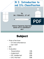 Introduction to Reactors and Their Classification