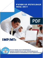 Pedoman Penulisan Soal SMP, MTs.pdf