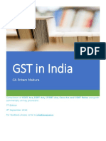 GST - Ebook - 4 Sept. 2018 Edn - CA Pritam Mahure PDF