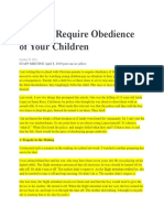 Discipline Your Children