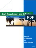 Recruitment and Selection Manual