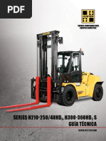 PMs MONTACARGA CAT 2PD6000 | PDF | Neumático | Aceite de motor