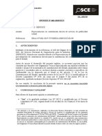 063-19 - Sencico - Oci -14551795- Contratación Directa de Servicio de Publicidad