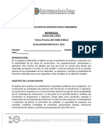 Ev. Practica Del Espacio Academico - Materiales - 2-2018