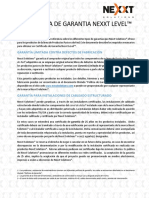 Nexxt Solutions Infrastructure Division 25 Years Nexxt Level Warranty Program Spanish