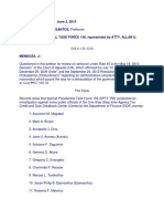 Eijansantos Vs SPTF 156, GR No. 203696, June 2, 2014 PDF