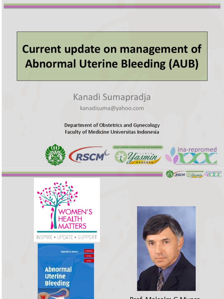AUB Management Update and Classification | PDF | Coagulation | Platelet