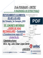 PPT07 DISEÑO FLEXIÓN VIGA RECT CONCRETO IE001 IE002 2019Q2 v1 PDF