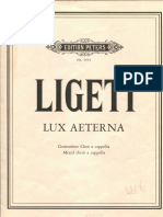LIGETI Lux Aeterna