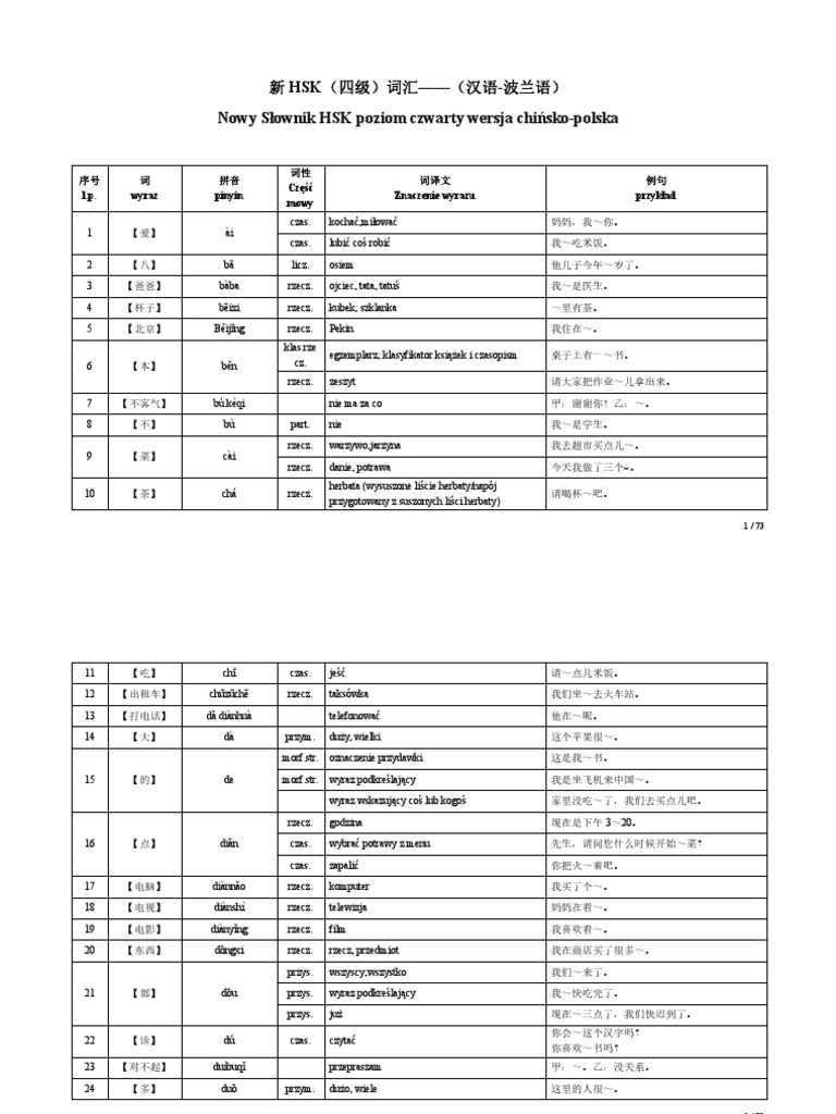 新HSK 4 | PDF