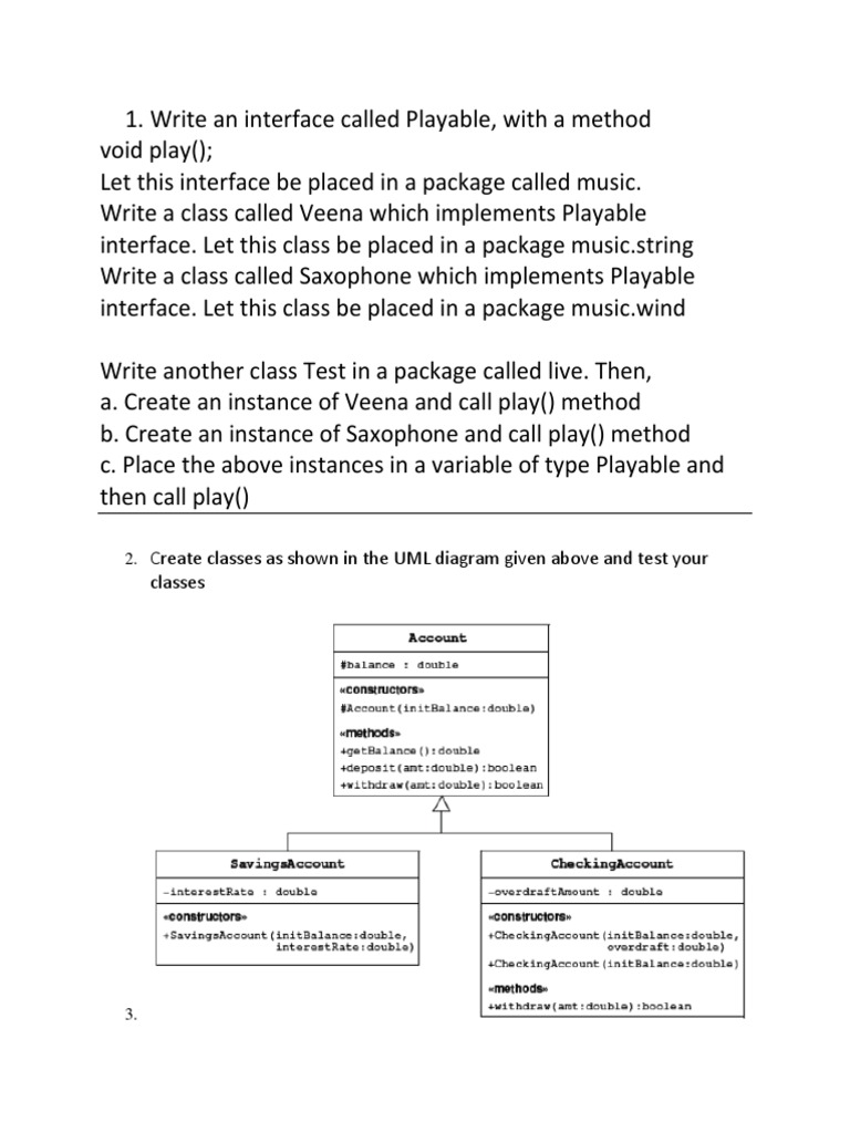 Java Music Interface Implementation | PDF