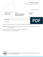 Dakshin Gujarat Vij Company Limited 1500: Transaction Receipt