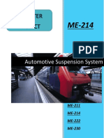 Semester Project: Automotive Suspension System