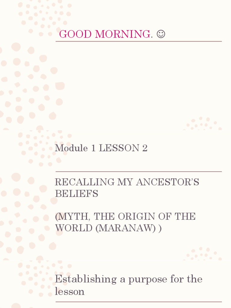 Eng 7 Week 2 Module 1 | PDF