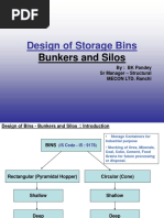 RCC Bunker Design and Analysis | PDF | Bending | Pressure