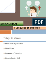 Ethical Traps and Language of Litigation