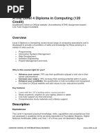 Diploma in Computing (Level 4)