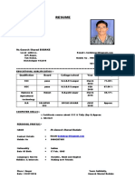 Ganesh Bio Data