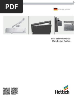 Hettich Hin Door Hardware Door Closer Door Reliability Engineering