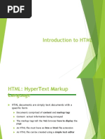 Lesson1-Intro To HTML