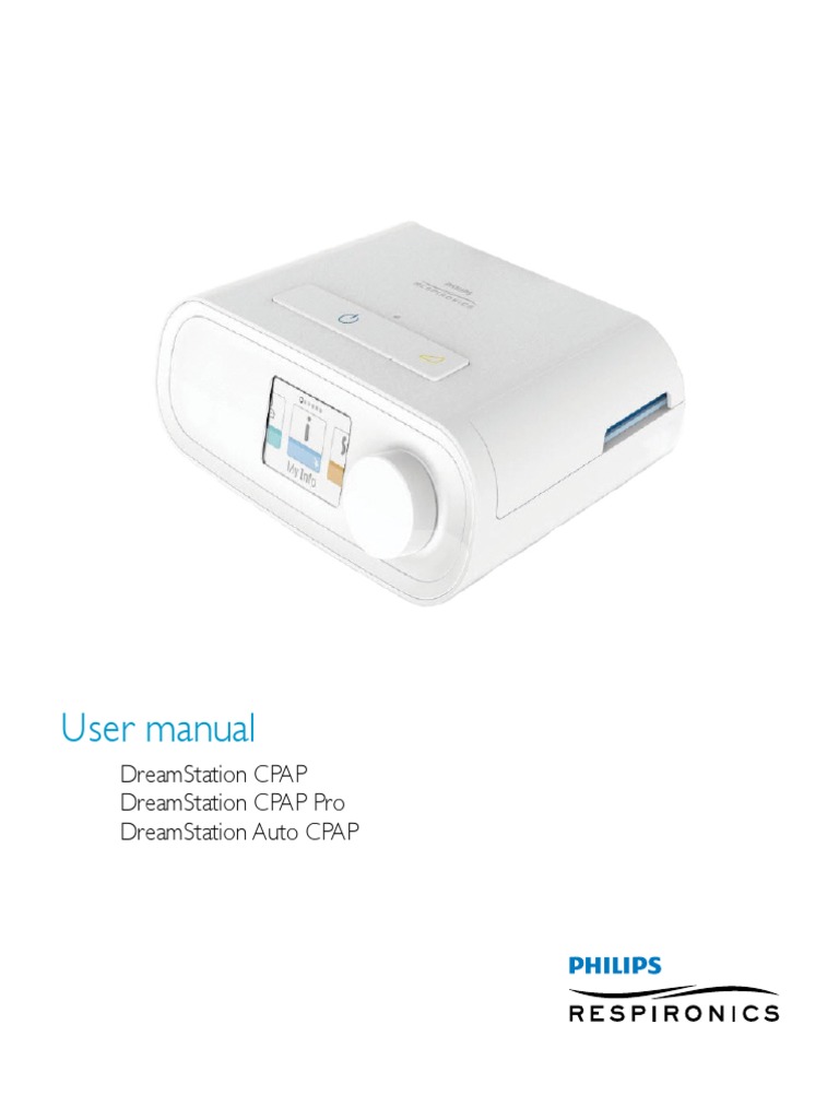 User Manual Dreamstation Cpap Dreamstation Cpap Pro Dreamstation Auto