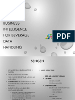 Sengen Beverage Data Presentation