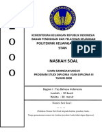 SOAL Dan PEMBAHASAN USM PKN STAN 2000 PDF
