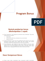 Program Bonus